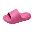 thumbnail image 2 of Willtoo Shower Shoes Open Toe Non Slip Slides Comfy Waterproof Slip on Soft Sole Sandals Lightweight Hotel Slippers, 2 of 4