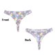 thumbnail image 3 of Fotbe Sea Turtles Tanga Sin Costuras para Mujer con Estampado – Panties Invisibles, Transpirables y Cómodos para Uso Diario-X-Small, 3 of 6