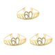thumbnail image 4 of Qarigey Diadema para fiesta de cumpleaños, adorno de ropa, suministros para fiestas, tocado brillante para chicas jóvenes, número de Type1 NO1, 4 of 6