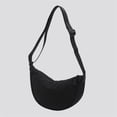 thumbnail image 5 of Bolso bandolera de mujer Bolso de nylon para dumplings - Bolso de hombro de tela impermeable y ligera, diseño minimalista clásico, bolso versátil para el diario, 5 of 5