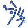 thumbnail image 4 of Jeu de Vis Autotaraudeuses, Alliage d'Aluminium Autotaraudeuse 10pcs pour Moto Bleu, 4 of 8