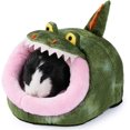 thumbnail image 1 of Chinchilla erizo conejillo de indias cama accesorios jaula juguetes dragón barbudo casa hámster suministros hábitat hurón rata Fokelyi HMFJ197-8, 1 of 6