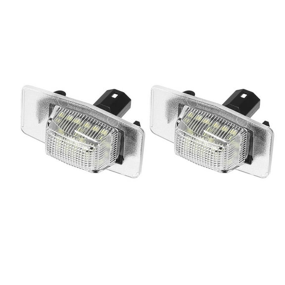Yassdwbn 1 Pair Rear License Plate Light NC1051270B NC1051270A For Mazda Ford Mercury
