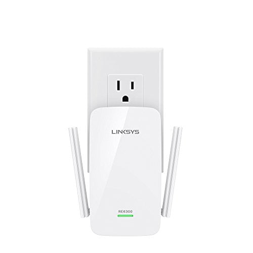 Linksys RE6300 AC750 Boost DualBand WiFi Gigabit Range Extender