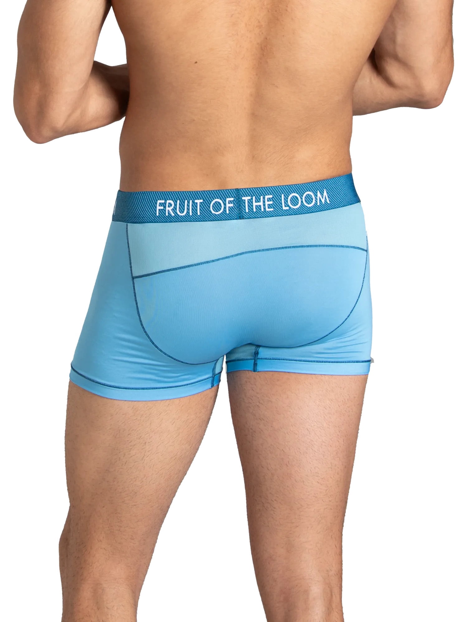 Fruit of the Loom Men's Performance Boxer Briefs - Cooling Mesh Zones, Quick Dry, Odor Control, 6-Pack Value Bundle
