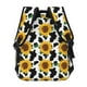 thumbnail image 4 of Disketp Cute Cow Print Sunflower B Mochila Estampada para Hombre y Mujer – Mochila Ligera Clásica con Múltiples Bolsillos para Universidad, Trabajo y Viajes-One Size, 4 of 5