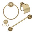 thumbnail image 4 of Shower Storage Rack Copper Bath Towel Rack Easy Installation For Home, 4 of 7
