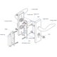 thumbnail image 3 of Cerradura de palanca con diseño de pergamino, pestillo y llaves para una seguridad superior, juego de cerradura de puerta de acero inoxidable con acabado pulido, 3 of 8