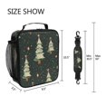 thumbnail image 5 of Square Lunch Bag 10.5*3.5*9.5 Inches Cooler Bag Lunch Bag Insulation Portable Durable Fashion Cartoon Tree, 5 of 6