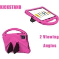 thumbnail image 4 of Kids Case for 2025 Tab 2 10.1", Children Friendly Foam Protective Stand Handle Cover for T-Mobile Tab 2 10.1 Inch Tablet - Hot Pink, 4 of 8