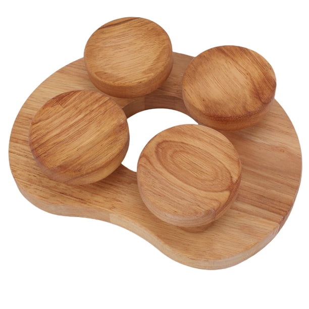 Reposacabezas De Madera Para Sauna Con Disco Giratorio, Almohada Para Sauna Para Cuello, Hombros, Dolor, Relajación De Cabeza