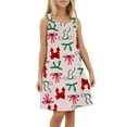 thumbnail image 5 of Girls Spring Dress Bow Knot Beach Swim Cover Up Summer Sleeveless Tank Es Clothes, 5 of 5