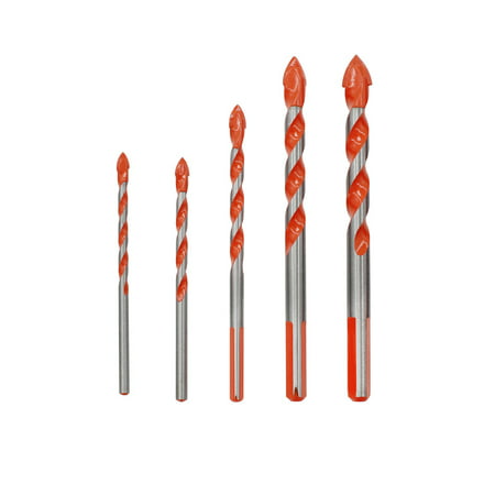 Multifunctional Ceramic Wall Drill Bit Set Anti-skid Triangle Shank Alloy Hole Opener for Tile Glass Brick Wall
