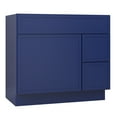 thumbnail image 6 of Vanity Art 36" W Birch Plywood Freestanding Single Base 2 Drawers Storage Cabinet with Soft Close Door, 6 of 9