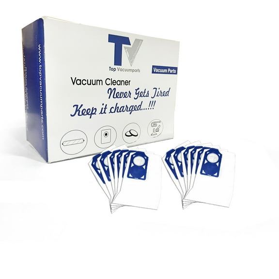 Replacement Part For Riccar, Simplicity Vacuum Bags Brilliance R30D, R30P, & R30PET Uprights (12 Pack)