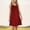 Brick Red, variant on Girls Swim Coverups Sleeveless Tank Halter Dresses Quick Dry Swimming Dress Girls Swimwear Cover-Ups 9-10 Years