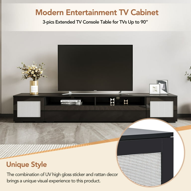 IDEE テレビボード ATINO TV CABINET Bestier Mid-Century Modern TV Stand for TVs up to 70