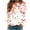 Orange A, variant on Kezqiaxn Sweatshirts for Women Casual Floral Printed Long Sleeve Fall Pullover Tops Womens Crewneck Sweatshirt Fashion Clothing
