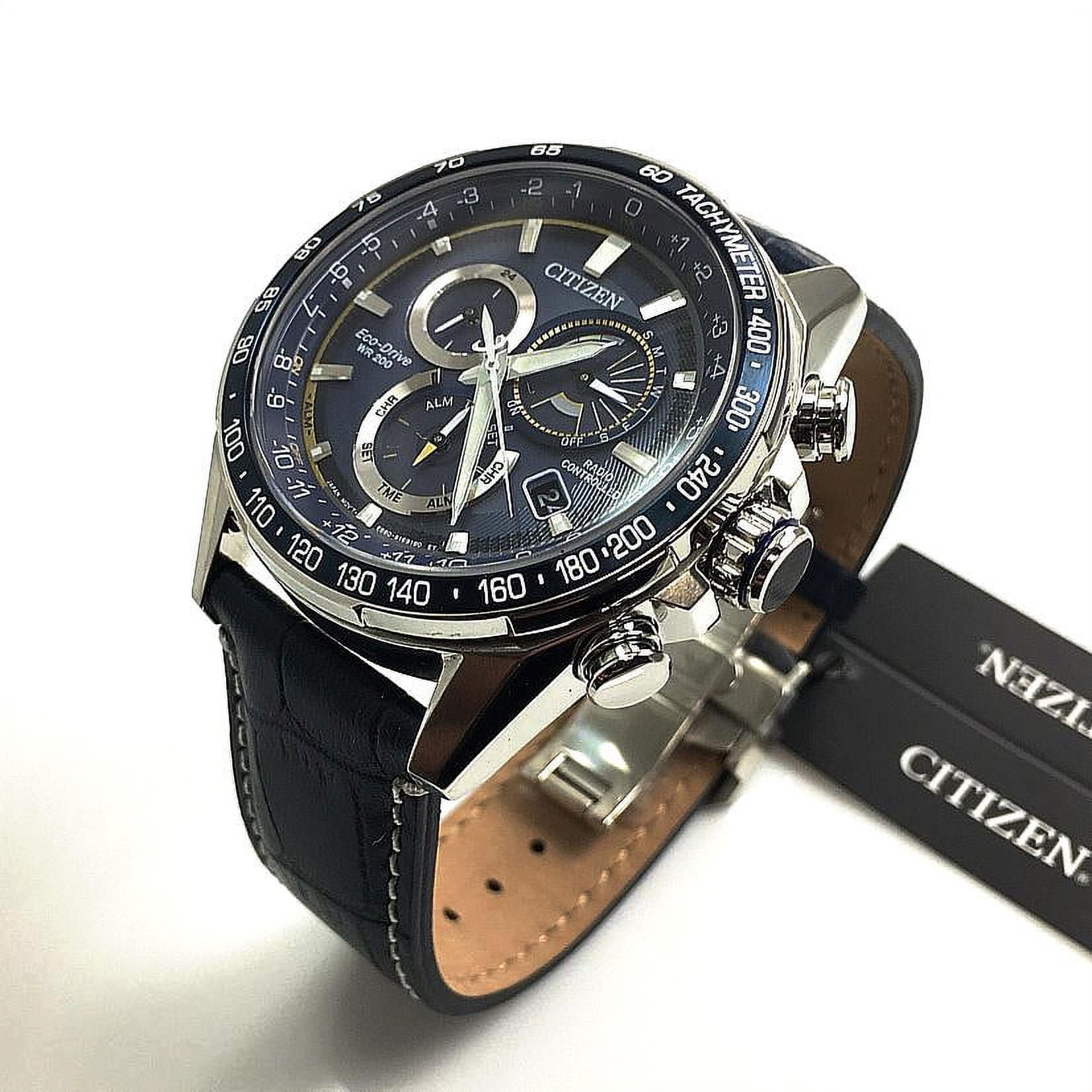 Citizen PCAT Perpetual Chronograph Blue Dial Men's Watch CB5918