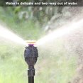 thumbnail image 4 of Walbest Rotary Sprinkler, Sturdy Automatic Customize Spraying Distance And Span Watering Flowers Stainless Steel 360 Degree Rotating Garden Sprinkler, 4 of 9