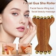 thumbnail image 2 of Brass Gold Bead Facial Fascia Lifting Tool Cheek Beauty Massage, 2 of 8