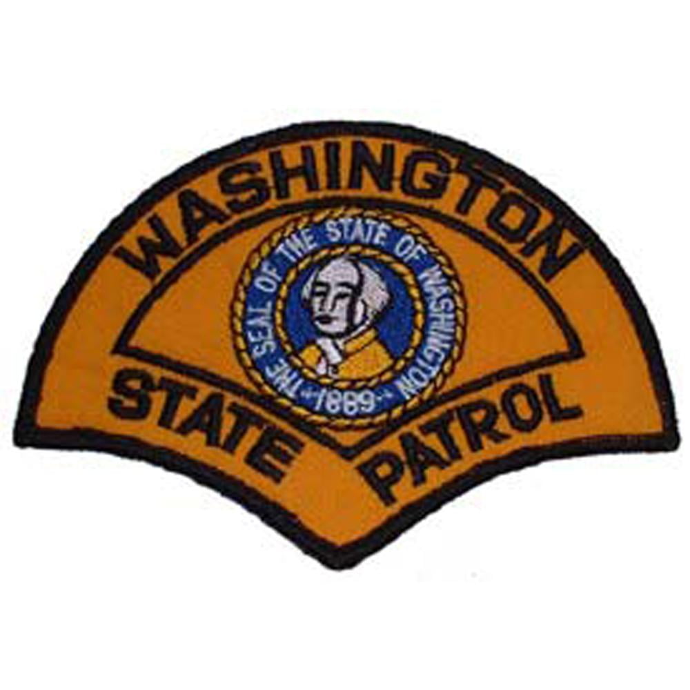 Washington State Patrol Patch 3"