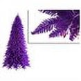 thumbnail image 2 of Vickerman 10' Prelit Artificial Christmas Tree Slim Purple Ashley Spruce - Clear/Purple Lights, 2 of 2