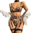 thumbnail image 1 of sous-Vêtements Intimes Body Érotique pour Femmes Ensemble Transparent, 1 of 9