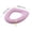 Pink, variant on COM1950s Soft Toilet Seat Cushion, Removable Padded Toilet Seat with Handle, Thick Cover for Extra Comfort, Fits Most Round & Elongated Toilets, Easy To Clean, for Home Bathroom Use