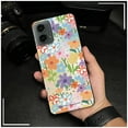 thumbnail image 6 of LYM-Phone Case For MOTO G 5G 2024, Soft case Dirt-resistant Full wrap Fashion Design oil painting Shockproof Graffiti Durable Silicone Anti-dust Anti-knock Phone Pouch Protective Cute, 6 of 9