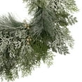 thumbnail image 3 of Northlight Real Touch™ Cedar and White Pine Artificial Christmas Wreath - 30" - Unlit, 3 of 9