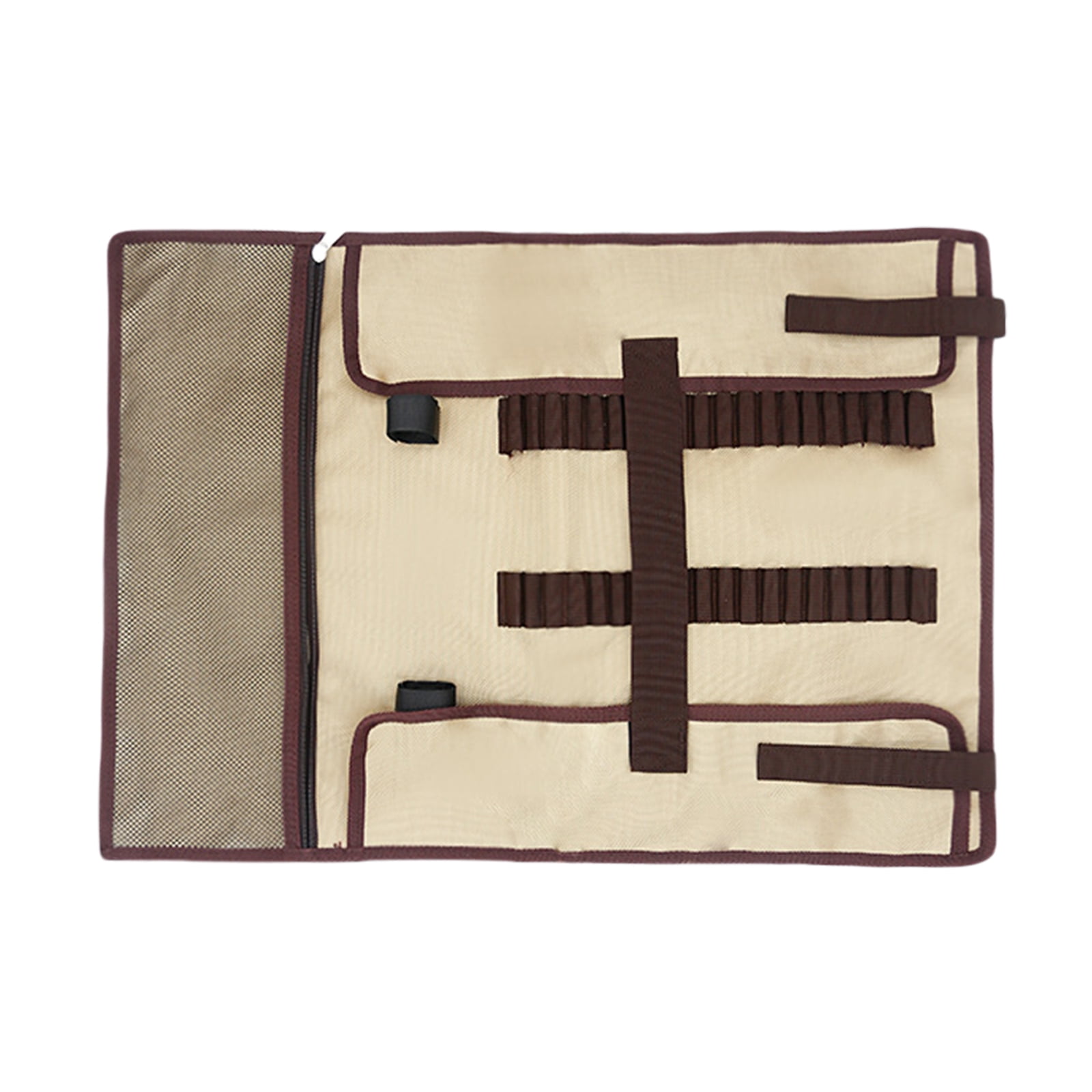 Portable Camping Tent Stakes Bag Folding Tent Stake Bag Outdoor Camping Ground Nails Carry Case for Hiking Camping