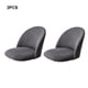 thumbnail image 4 of Funda para silla de comedor Advancent elástica 2 piezas Gris oscuro, 4 of 6