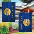 thumbnail image 3 of America Forever Montana State Flag 28 x 40 Inch Double Sided Outdoor Yard Decorative USA Vintage Wood State of Montana House Flag, Made in the USA, 3 of 3