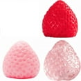 thumbnail image 5 of 3PCS Big Taba Strawberry Squishy Toys, Slow Rise Fruit Squishys, Cute Kawaii Stress Relief Fidget for Kids & Adults, White Elephant Gifts, 5 of 7
