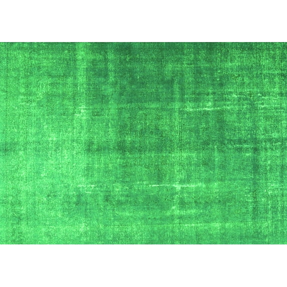 Ahgly Company Indoor Rectangle Persian Green Bohemian Area Rugs, 6' x 9'