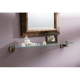 thumbnail image 5 of Moen 8390CH Retreat Glass Vanity Shelf (Chrome), 5 of 5