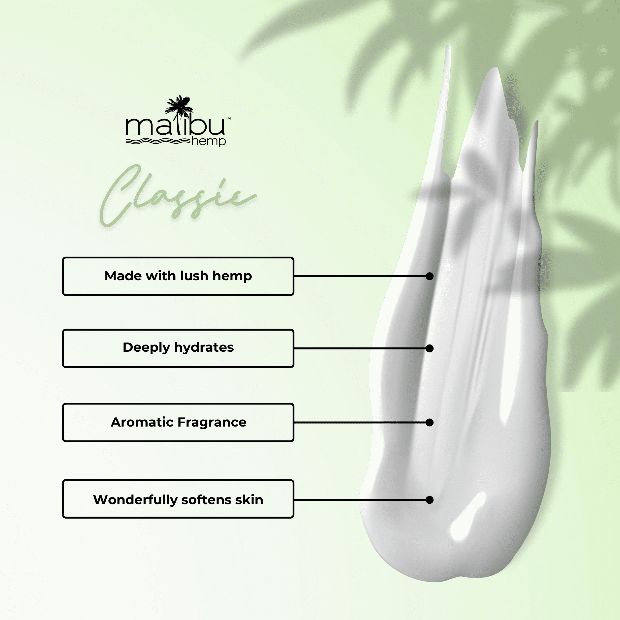 Malibu Hemp Moisturizer for Dry Skin, 100% Hemp Seed Oil Formula
