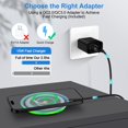 thumbnail image 2 of Cargador inalámbrico Amtobo de carga rápida de 15 W con adaptador QC3.0, 2 of 7