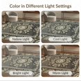 thumbnail image 7 of ODIKA 3'x5' Washable Throw Rug Cartoon Graphic Mascot Doodle Border Men Movie Funky Guys Mens Refined for Entryway, Kitchen, Mudroom, Stain Resistant, Low Profile, Non-Slip, 7 of 7