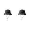 thumbnail image 2 of Jumpingount Sombrero de cubo, gorra de pescador, protección para la cabeza de verano, accesorios de Camping multiusos, dulce regalo, gorras de Gris 2piezas, 2 of 6