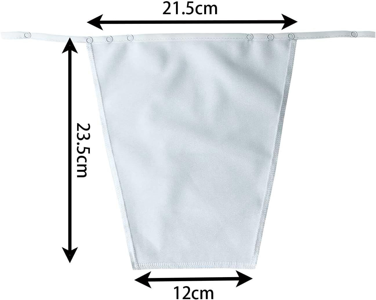Pomwame 6-Pack Bra to Cami Converters Adjustable Snap-On Modesty Covers for Women Seamless Layering Cleavage Control
