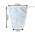 thumbnail image 4 of 6-Pack Snap-On Modesty Panels for Women – Adjustable Bra to Cami Converters, 6-Pack Snap-On Modesty Panels for Women – Adjustable Bra to Cami Converters, Becikitc, One Size, 4 of 9