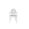 thumbnail image 2 of Chair - Phantom Resin w/Arms - White (4/Box), 2 of 3