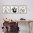 thumbnail image 2 of Stupell Industries Thankful Grateful Blessed Country Animals & Insects Painting Gray Framed Art Print Wall Art, 17 x 17, Set of 3, 2 of 9