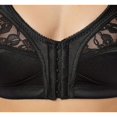 thumbnail image 3 of Marlon - Sujetador Firm Control con Cierre Delantero para Mujer (Negro), 3 of 3