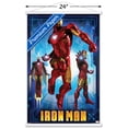 thumbnail image 3 of Marvel Cinematic Universe - Iron Man 2 - Mark Vi Wall Poster with Wooden Magnetic Frame, 22.375" x 34", 3 of 3