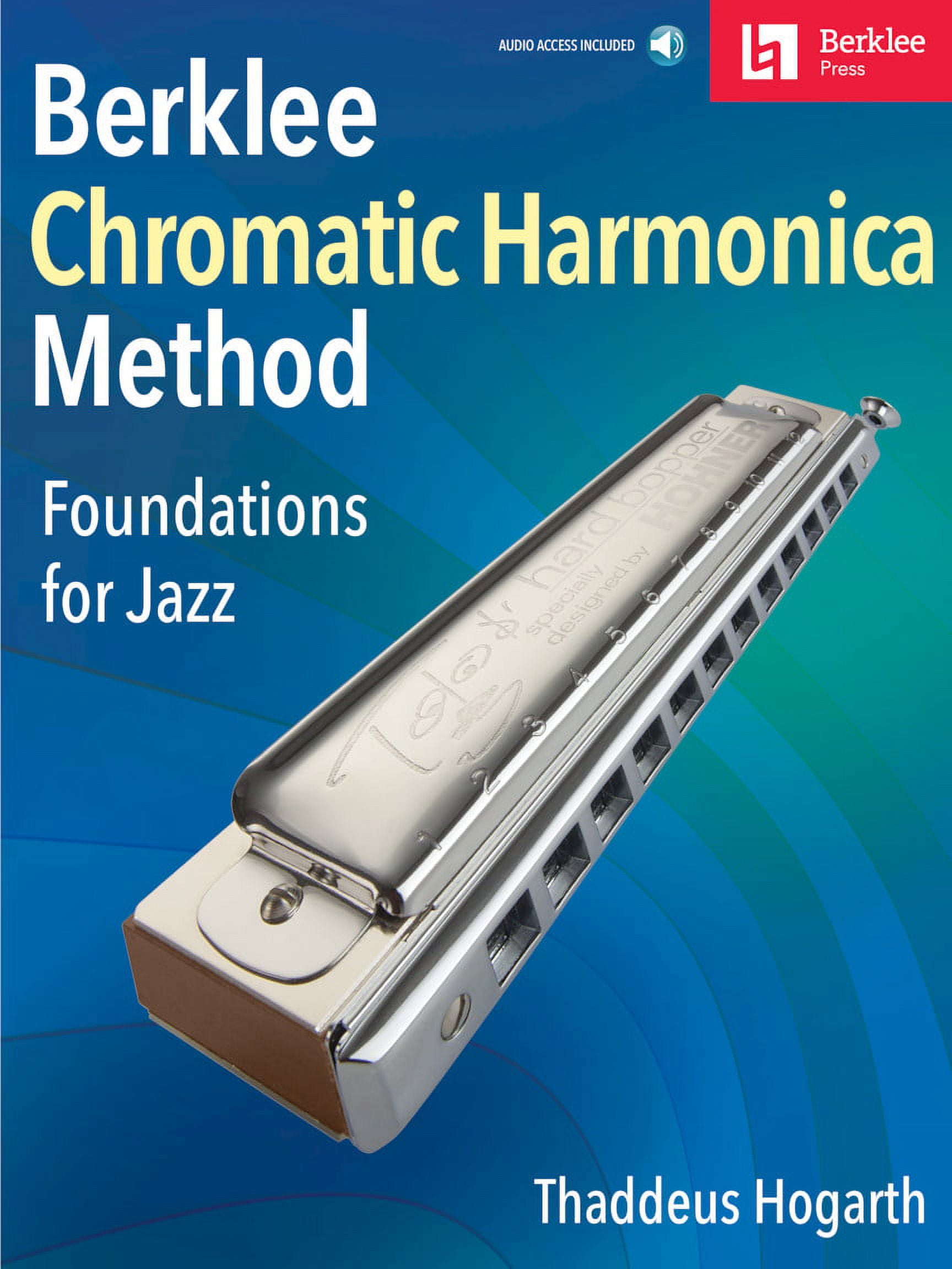 Berklee Press Berklee Chromatic Harmonica Method Foundations for Jazz Book/Audio Online