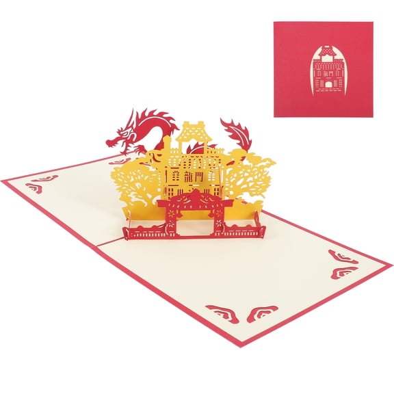 Pop Up Graduation Card3D Hollow Dragon Graduation Card 3D Greeting Pop Up Card