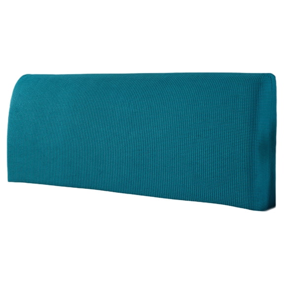 Stretchable Full Wrap Headboard Cover – Soft Padded Dustproof Protector with Elastic Hem for Modern Beds – Polyester Fibre, Easy Installation, Machine Washable
